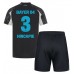 Maillot de foot Bayer Leverkusen Piero Hincapie #3 Troisième vêtements enfant 2024-25 Manches Courtes (+ pantalon court)